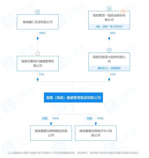 上市公司在海南 国药一致与海南一公司合资成立的子公司主要开展综合门诊及互联网医院业务